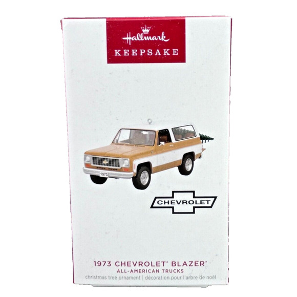 Hallmark 1973 CHEVROLET BLAZER Keepsake Ornament 2023 All-American Trucks #29 - Picture 1 of 7